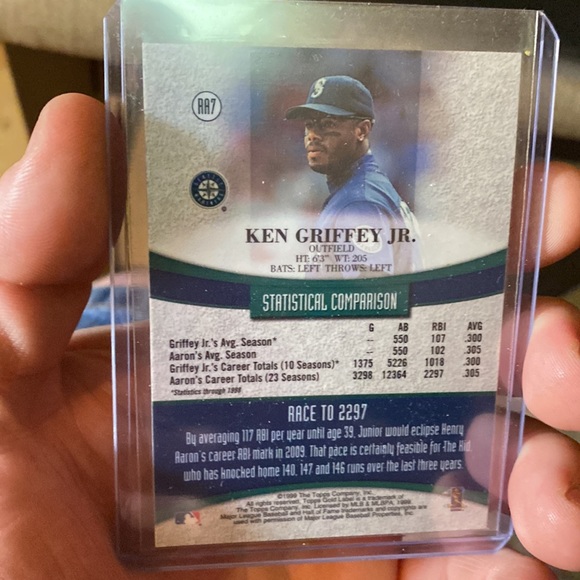 1999 topps gold label ken griffey jr - Picture 2 of 3